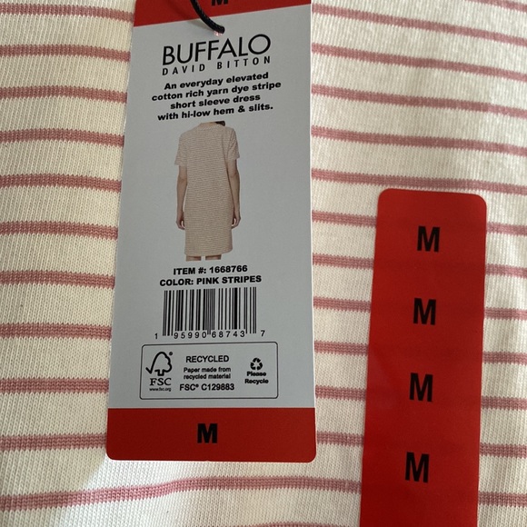 Buffalo T-shirt dress NWT - Picture 4 of 8